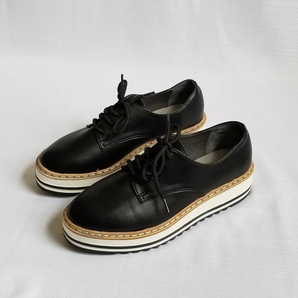 Oxford Platform Sneakers